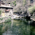 Rupit stream as it passes through the town - 1